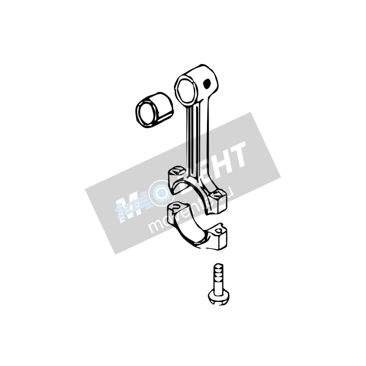 AM100725: Ремкомплект подшипника ведущей шестерни