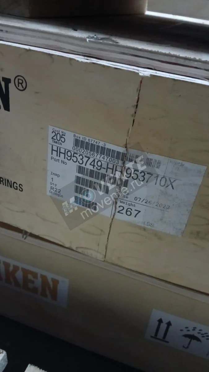 Подшипник TIMKEN HH953749/HH953710 X - Image 1