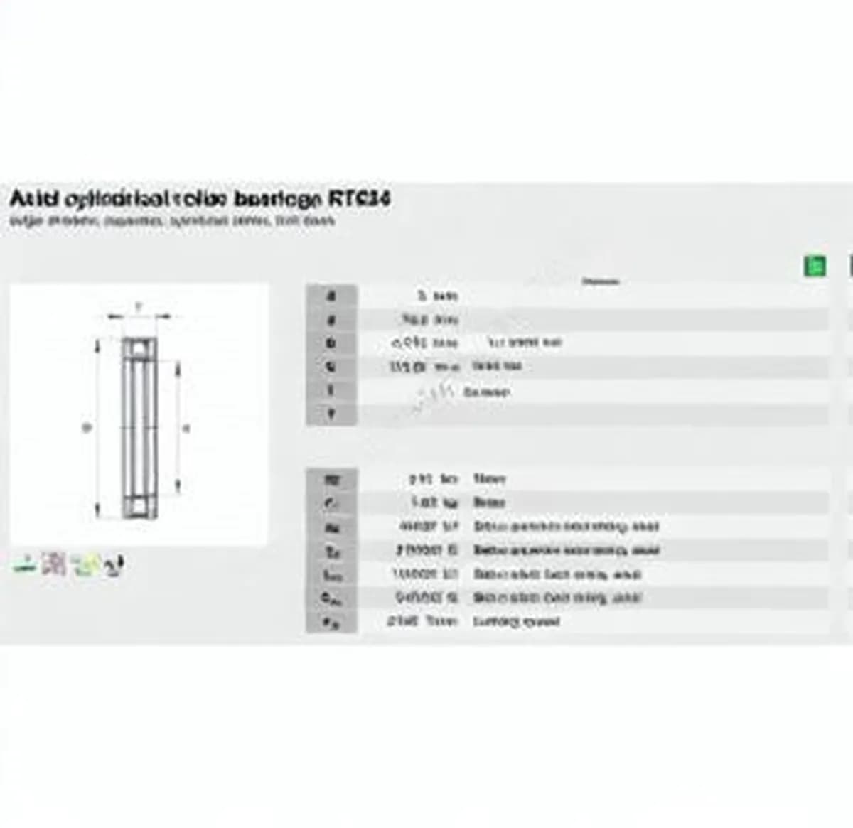 INA RT625-INA - Image 1
