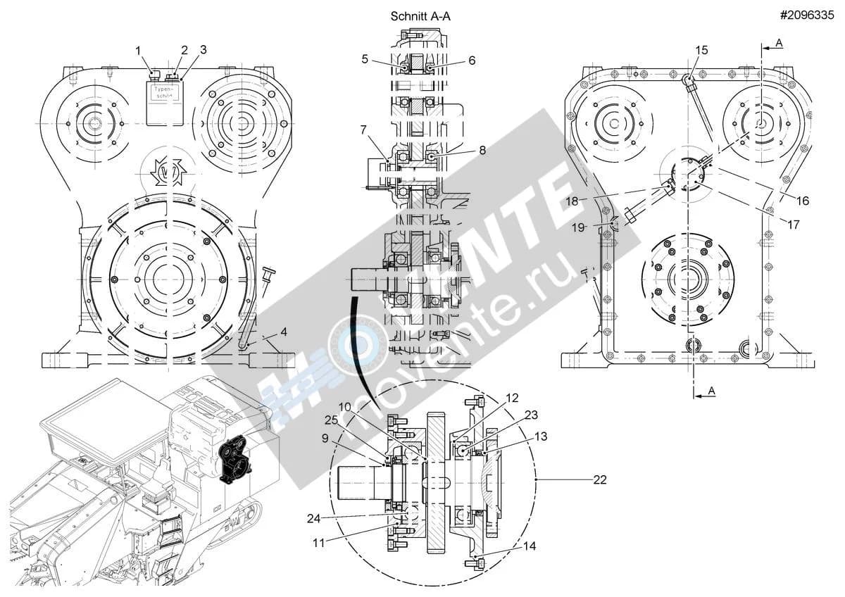 2187922 подшипник Wirtgen - Image 1