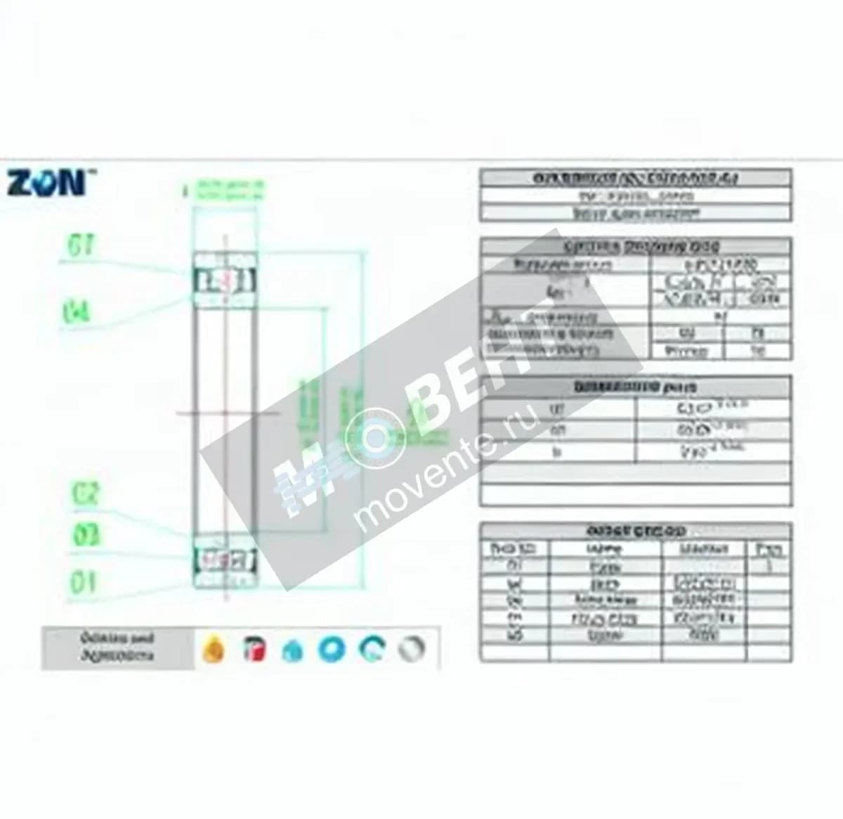 ZEN 61905-2RS-C3-ZEN - Image 1