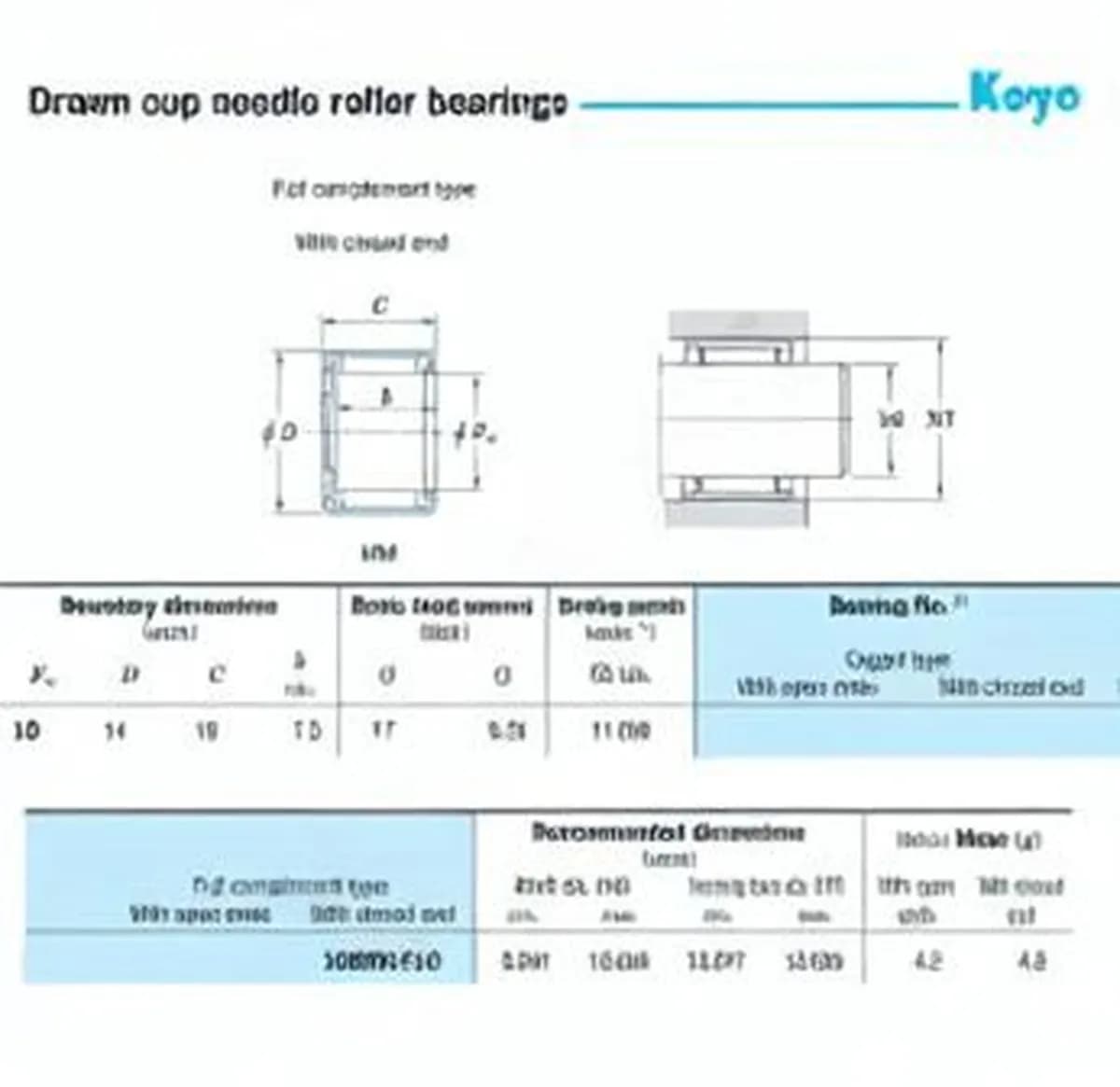 JTEKT 10MM1410-JTEKT - Image 1
