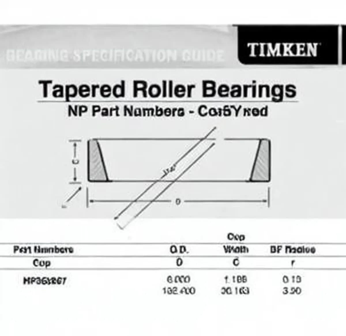 TIMKEN NP363867-TIMKEN - Image 1