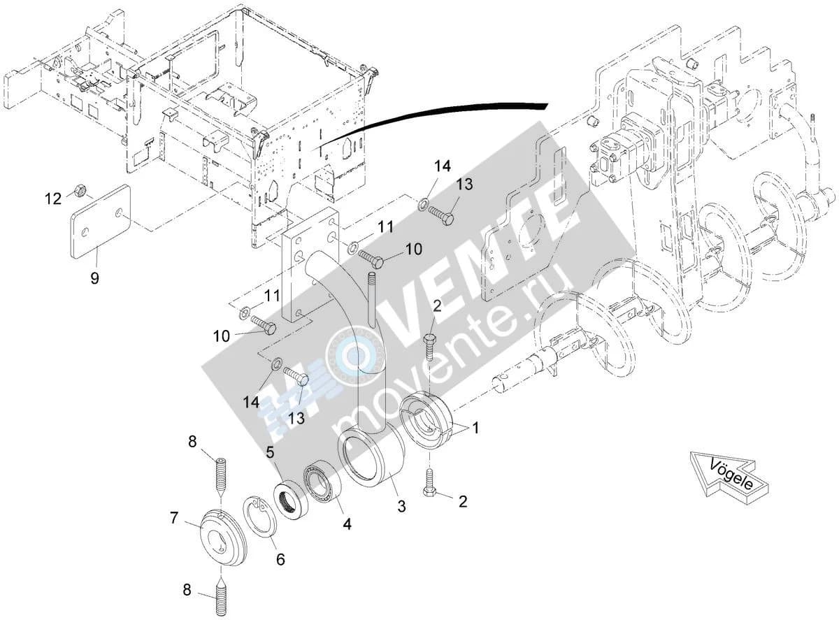 4611402220 подшипник Vögele - Image 1