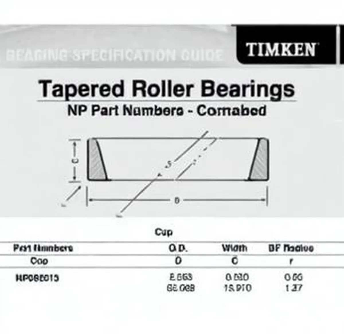TIMKEN NP995513-TIMKEN - Image 1