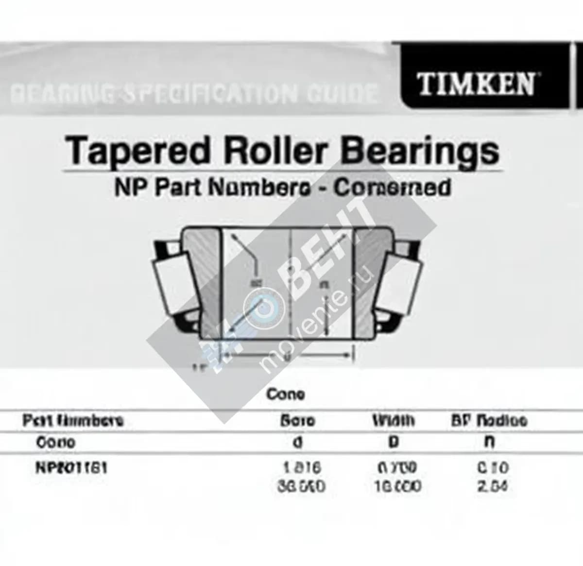 TIMKEN NP861151-TIMKEN - Image 1