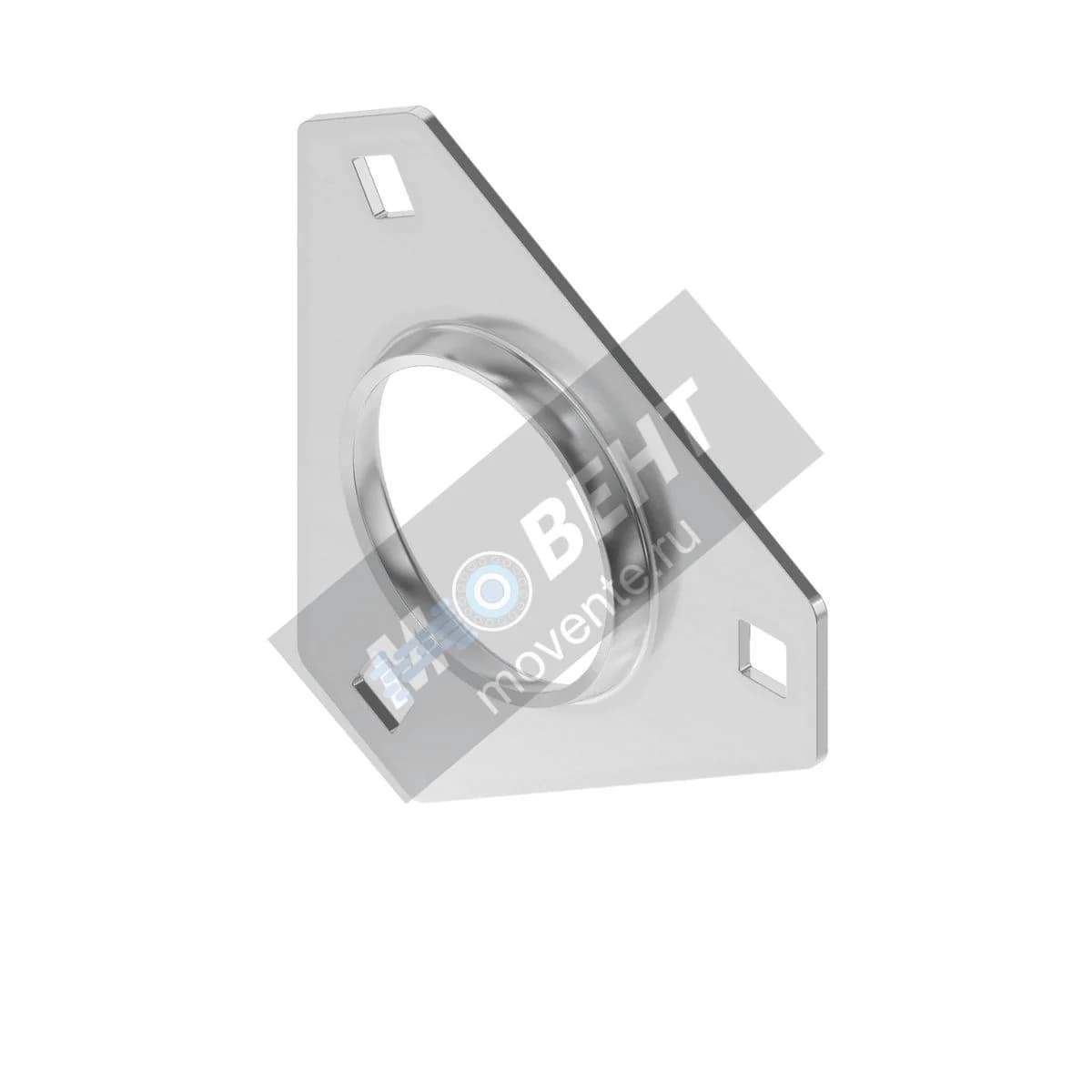 HXE157073: 3-отверстный фланцевый корпус подшипника