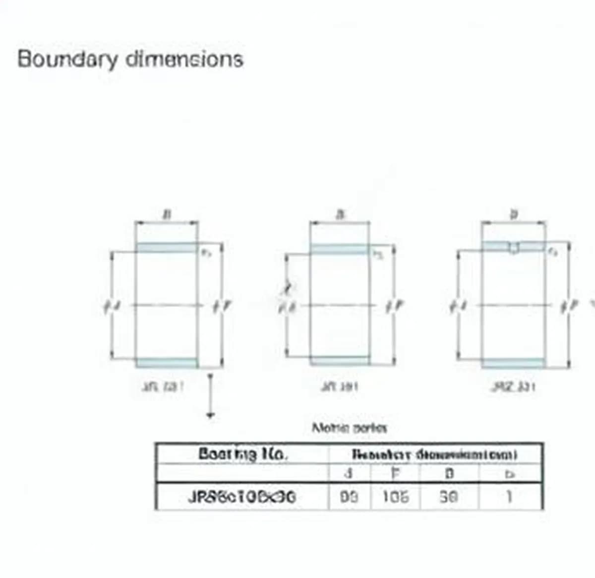 JTEKT JR95X105X36-JTEKT - Image 1