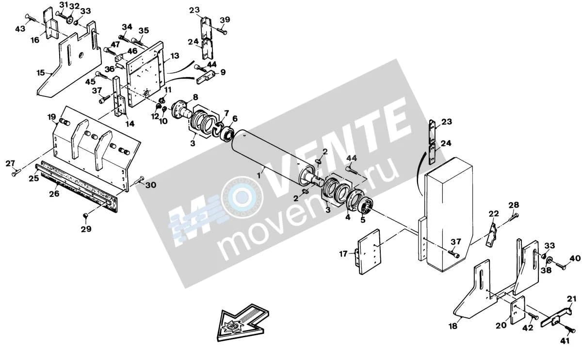 2300 подшипник Wirtgen - Image 1