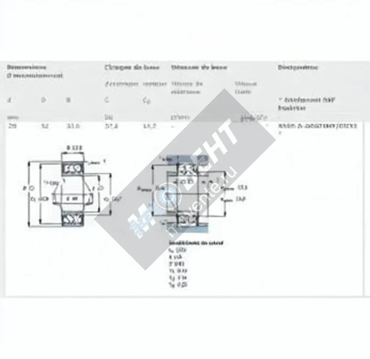 SKF 3205-A-2RS1-TN9-MT33-SKF - Image 1