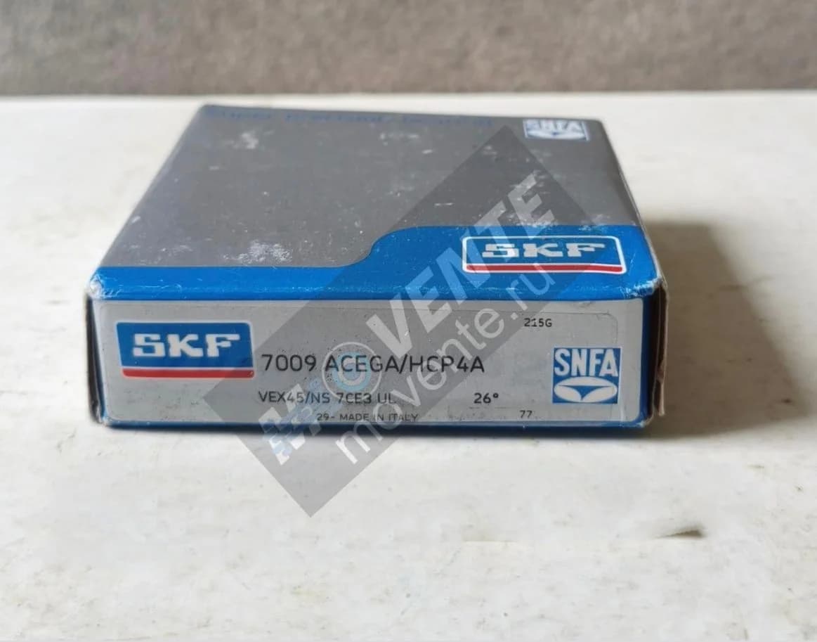 Подшипник SKF 7009 ACEGA/HCP4A ITALY Оригинал - Image 1