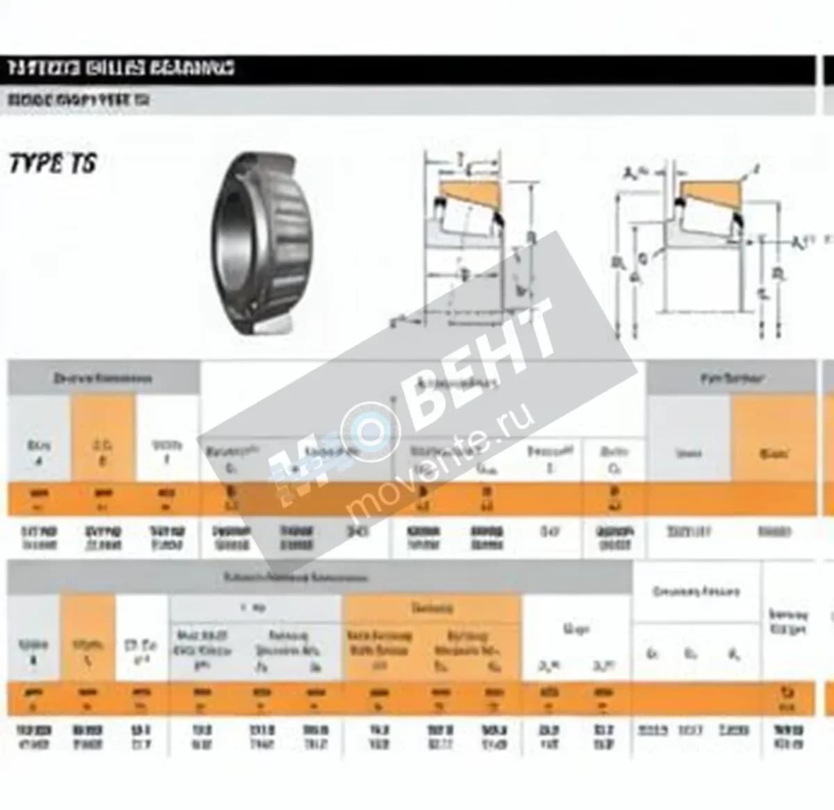 TIMKEN EE991251-992550-TIMKEN - Image 1