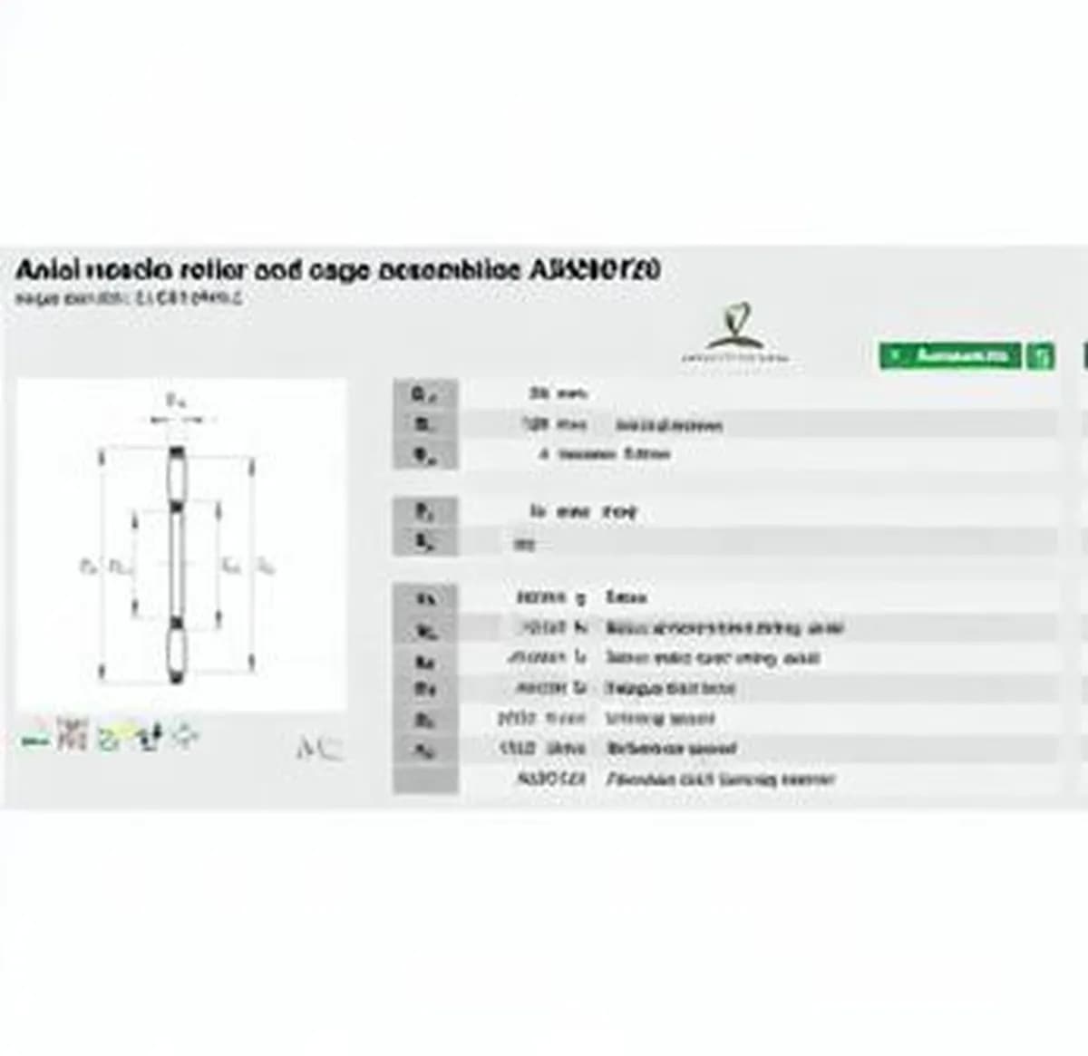 INA AXK90120-INA - Image 1