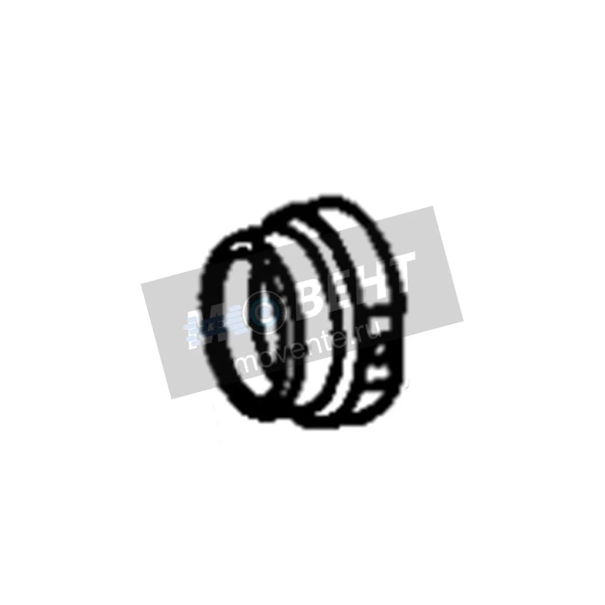 AT20055: Муфта выжимного подшипника сцепления со штифтами