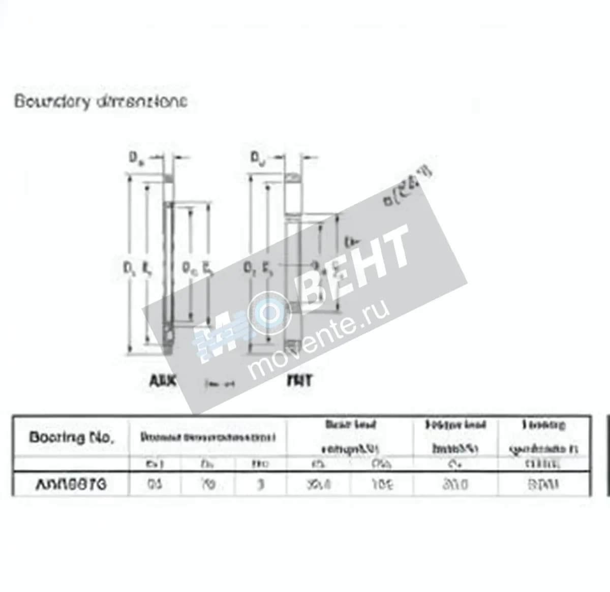 JTEKT AXK5578-JTEKT - Image 1