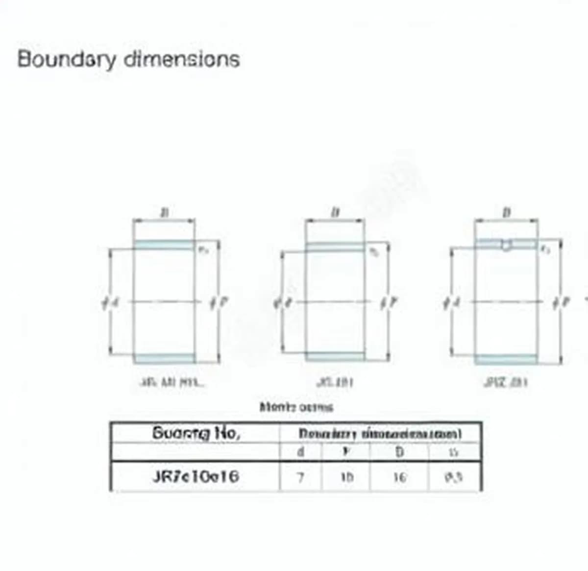 JTEKT JR7X10X16-JTEKT - Image 1