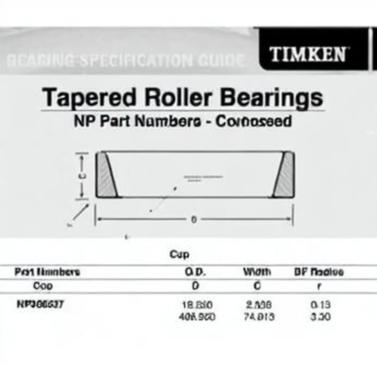 TIMKEN NP968527-TIMKEN - Image 1
