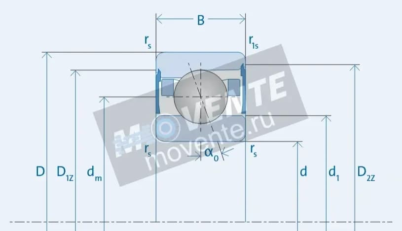 Подшипник GMN HY S 6202 C TA P4 GERMANY - Image 1