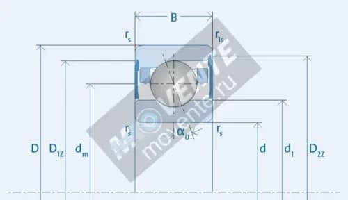 Подшипник GMN HY S 6202 C TA P4 GERMANY - Image 1