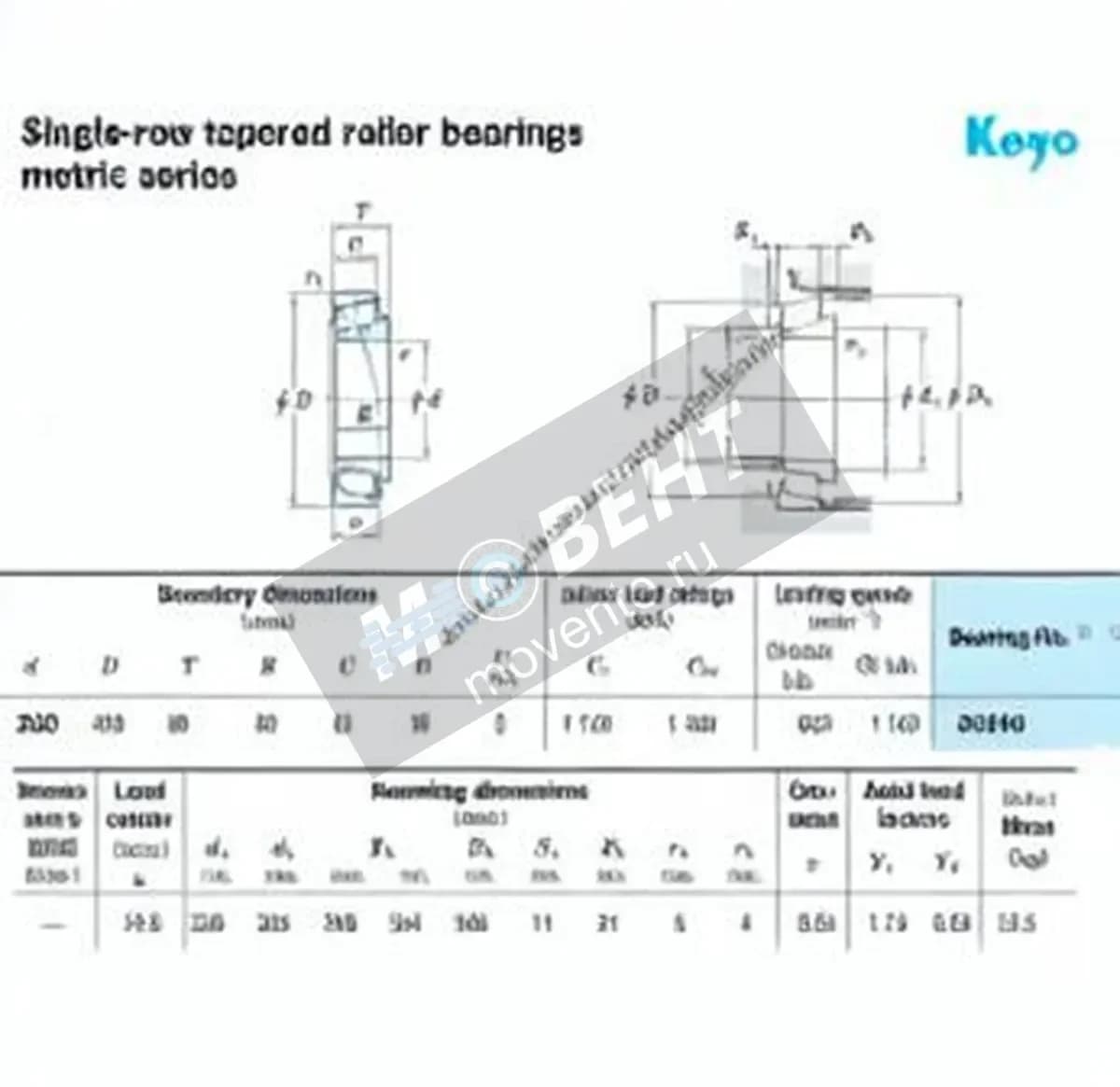 JTEKT 30340-JTEKT - Image 1