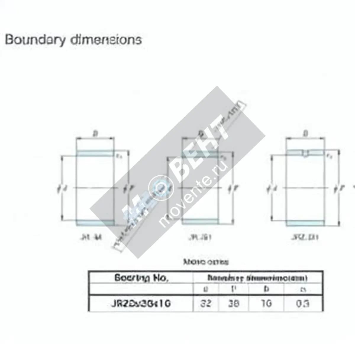 JTEKT JR22X26X16-JTEKT - Image 1
