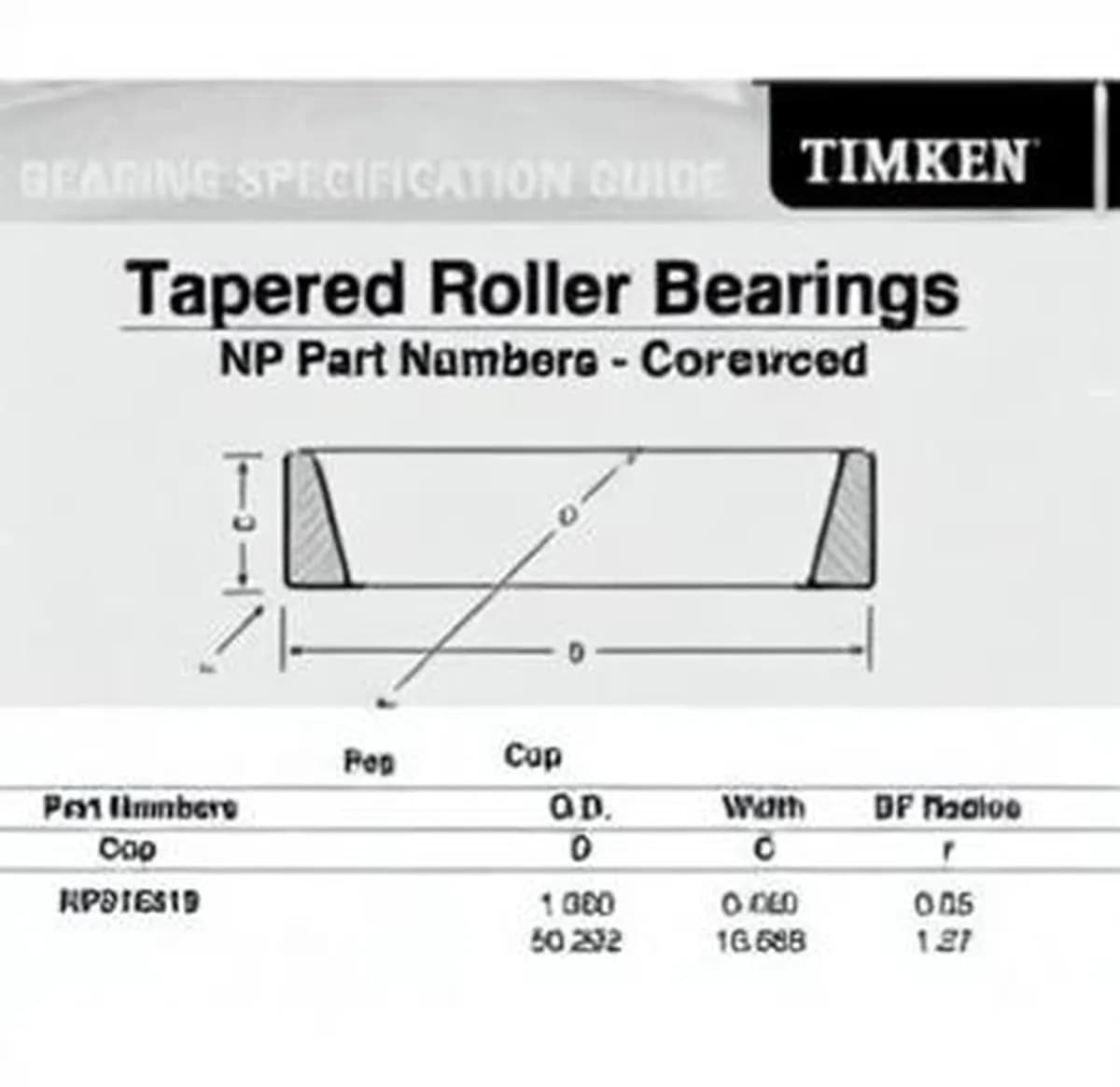 TIMKEN NP918319-TIMKEN - Image 1