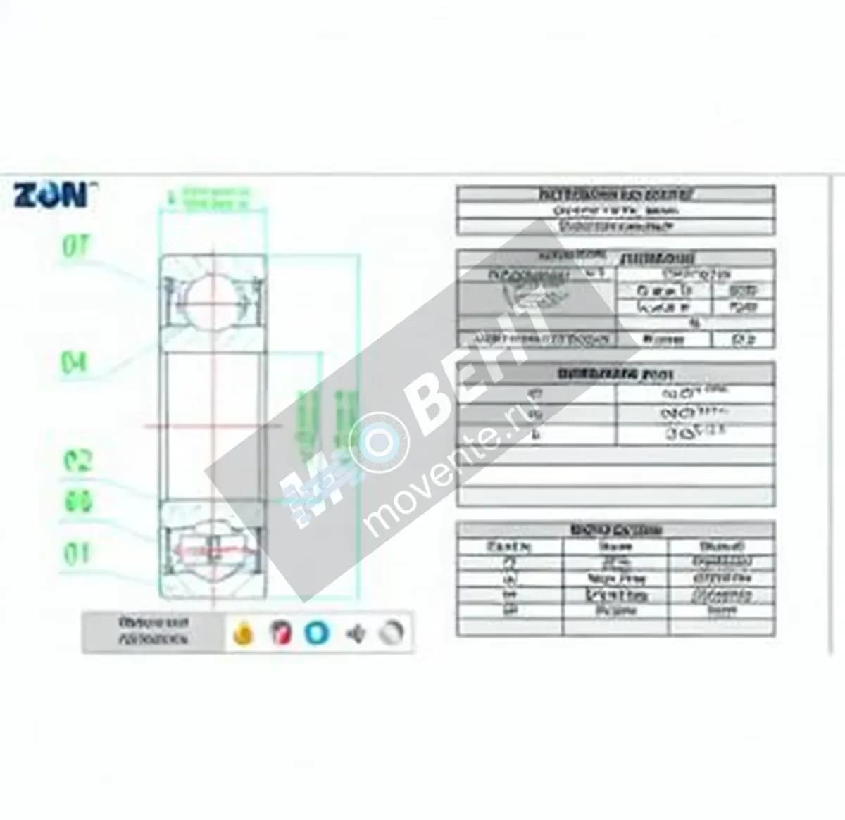 ZEN 6003-ZZ-CS-ZEN - Image 1
