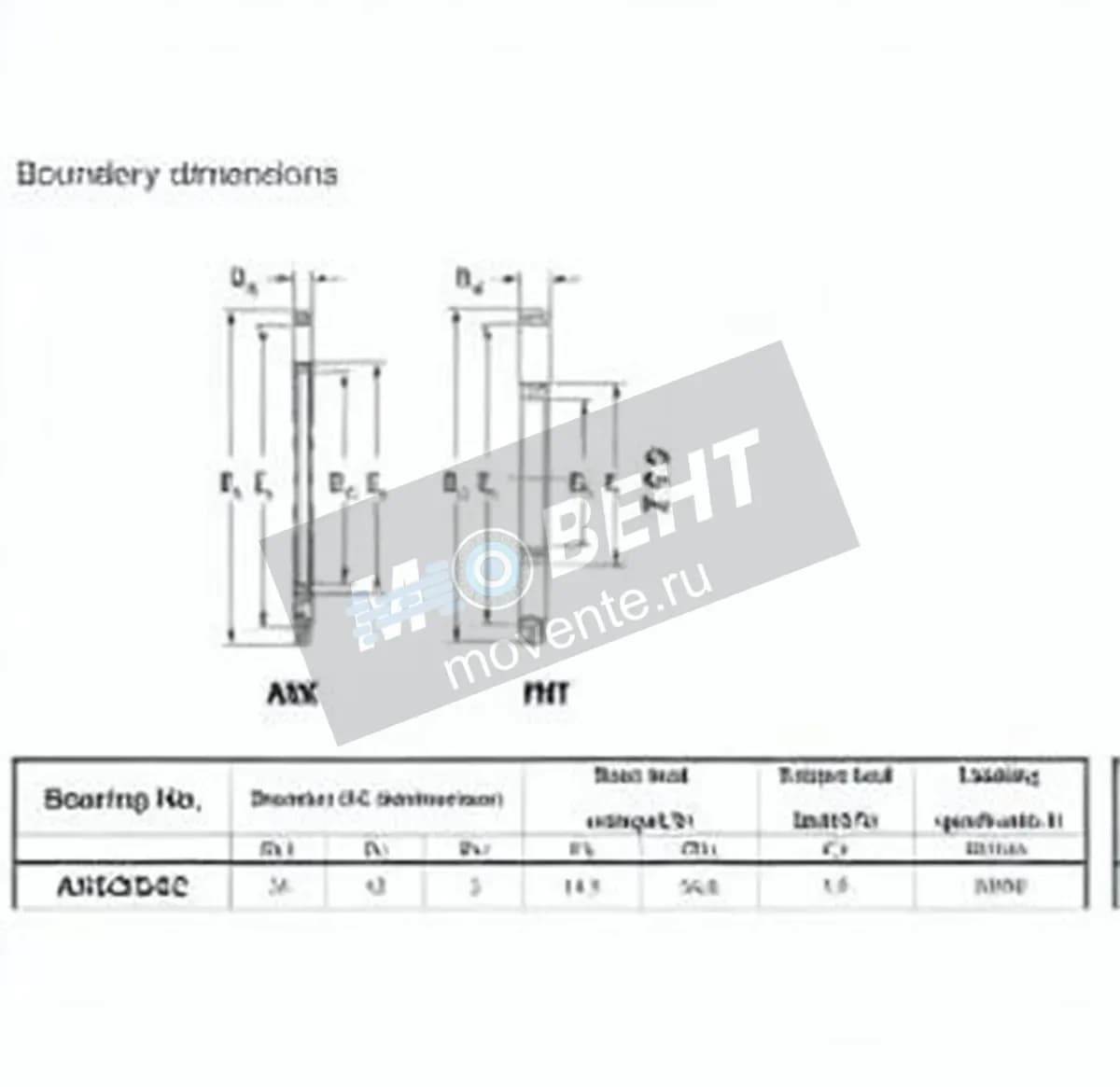 JTEKT AXK2542-JTEKT - Image 1