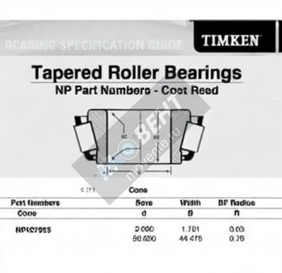 TIMKEN NP427955-TIMKEN - Image 1