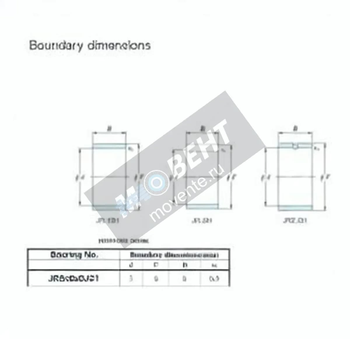 JTEKT JR5X8X8JS1-JTEKT - Image 1