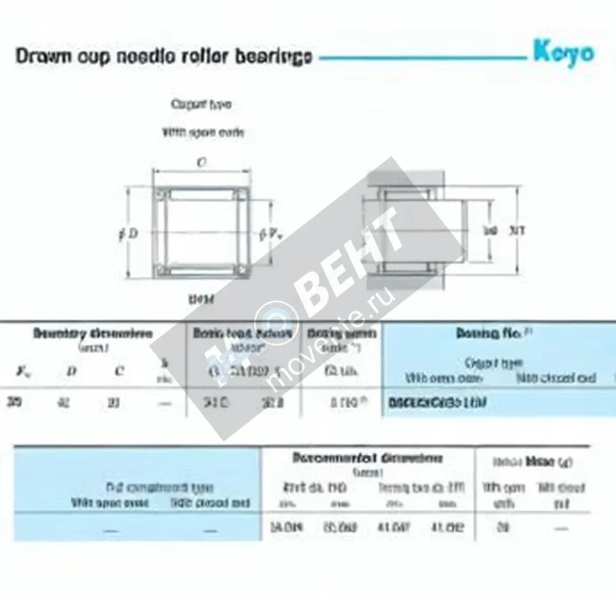 JTEKT BKM354220-1UU-JTEKT - Image 1