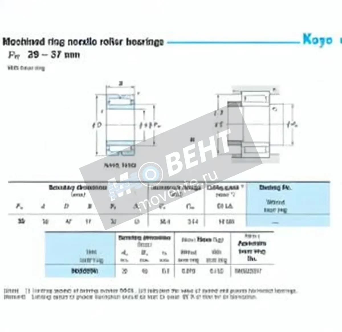JTEKT NA4906R-JTEKT - Image 1