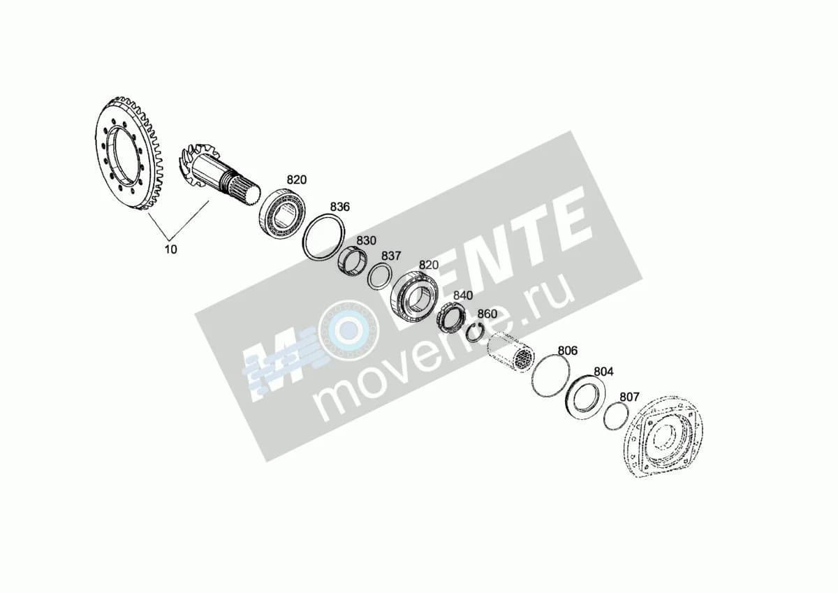 1282948 подшипник Hamm - Image 1