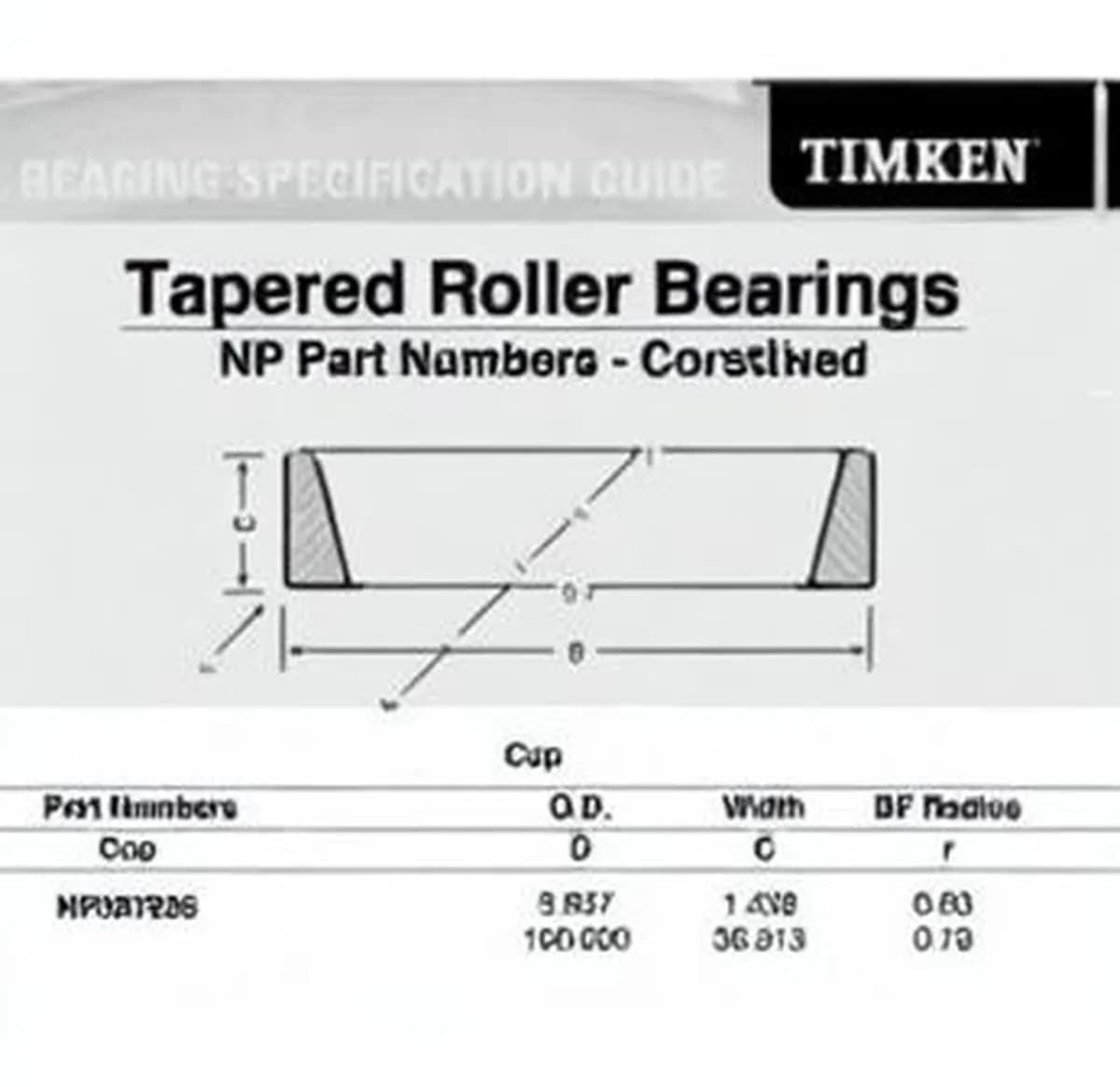 TIMKEN NP597926-TIMKEN - Image 1