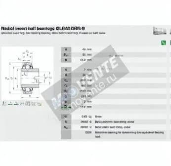 INA GLE45-KRR-B-INA - Image 1