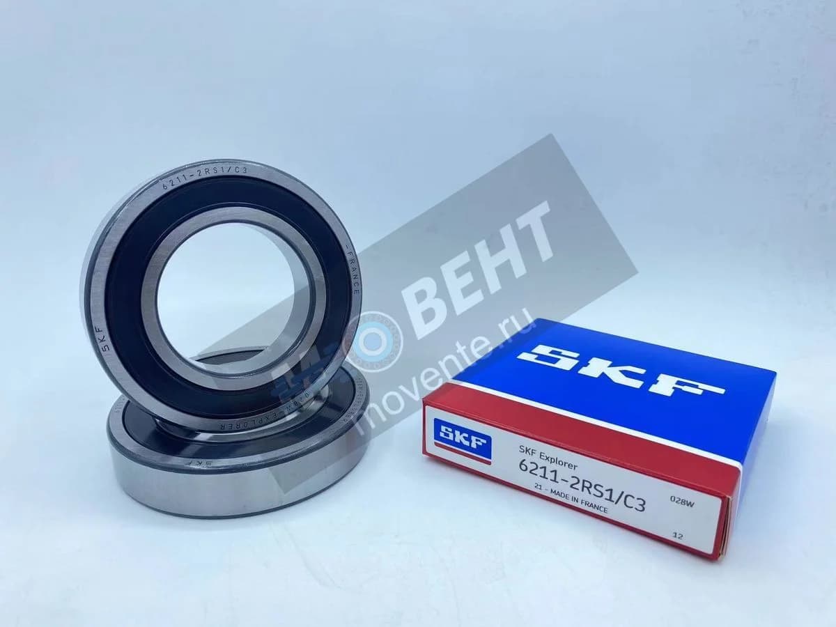 Подшипник SKF 6211 2RS1/C3 - Image 1