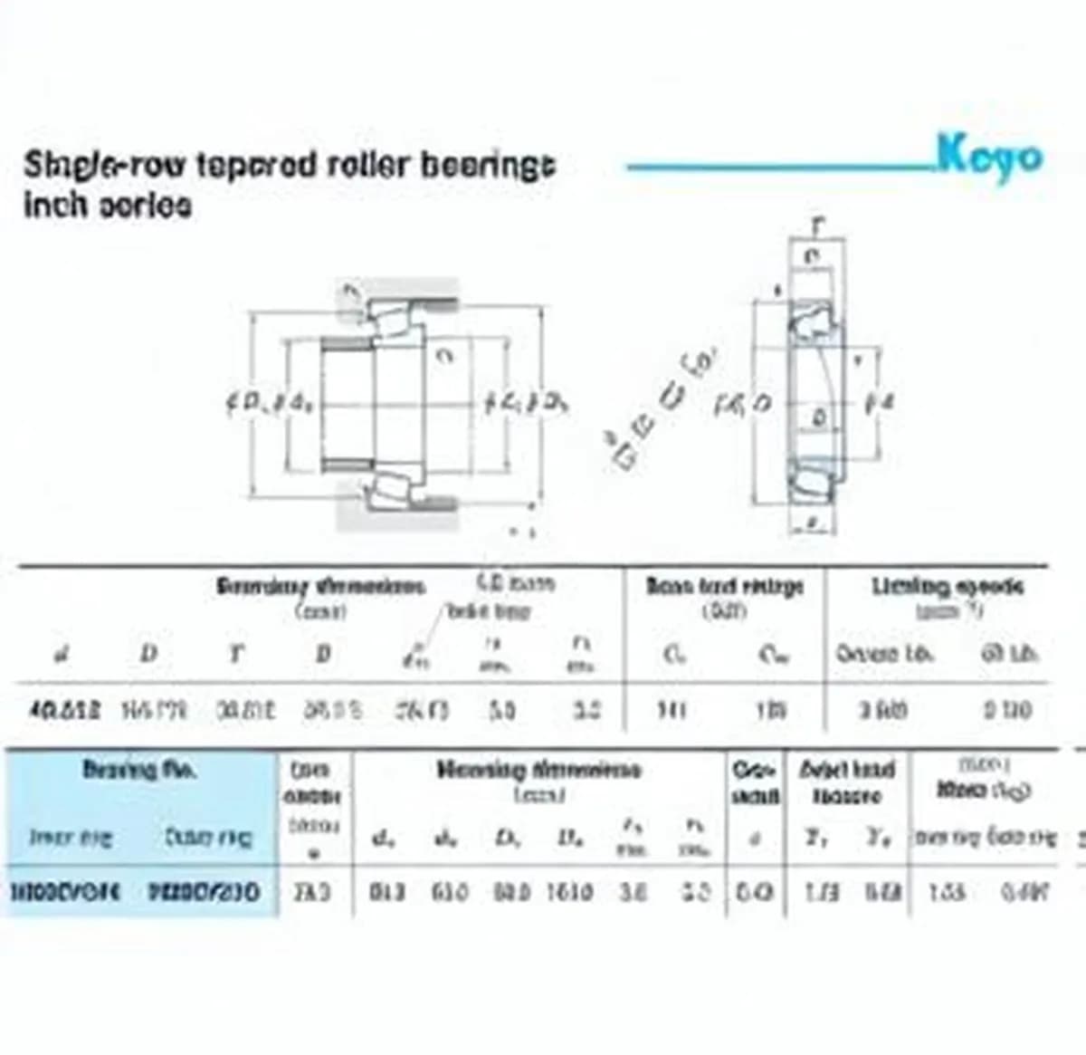 JTEKT HM807044-HM807010-JTEKT - Image 1