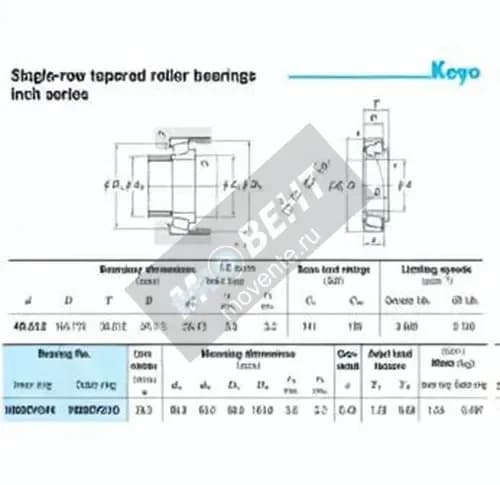 JTEKT HM807044-HM807010-JTEKT - Image 1