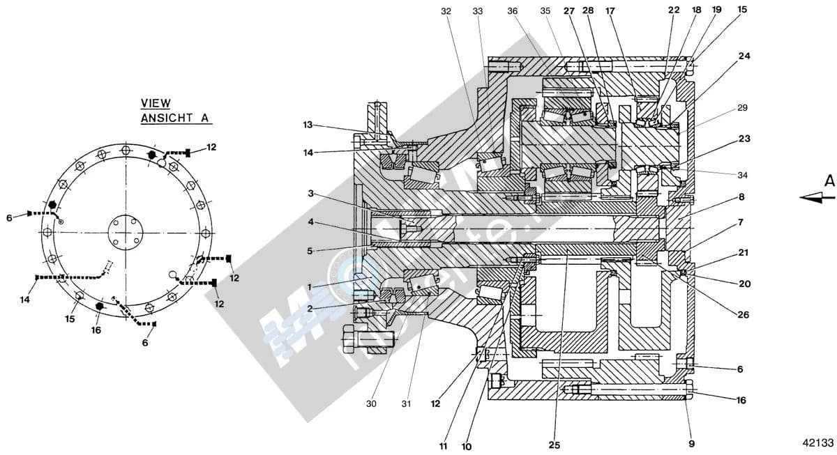 46788 подшипник Wirtgen - Image 1