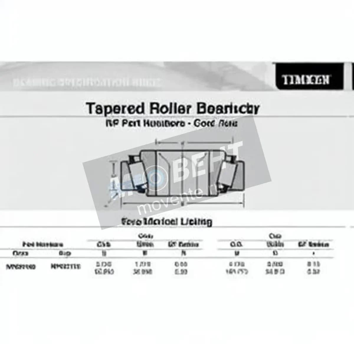 TIMKEN NP007430-NP423135-TIMKEN - Image 1