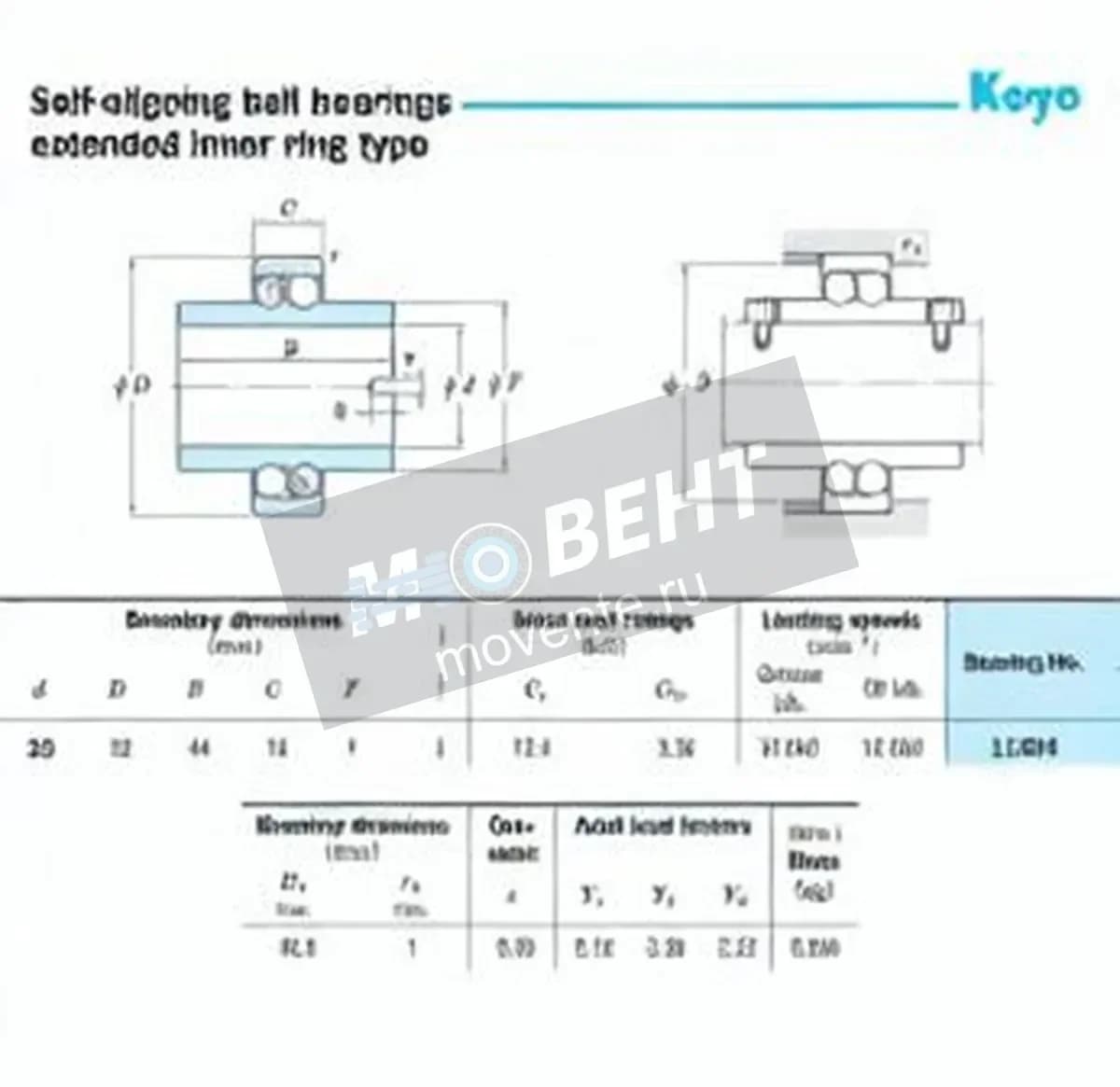 JTEKT 11304-JTEKT - Image 1