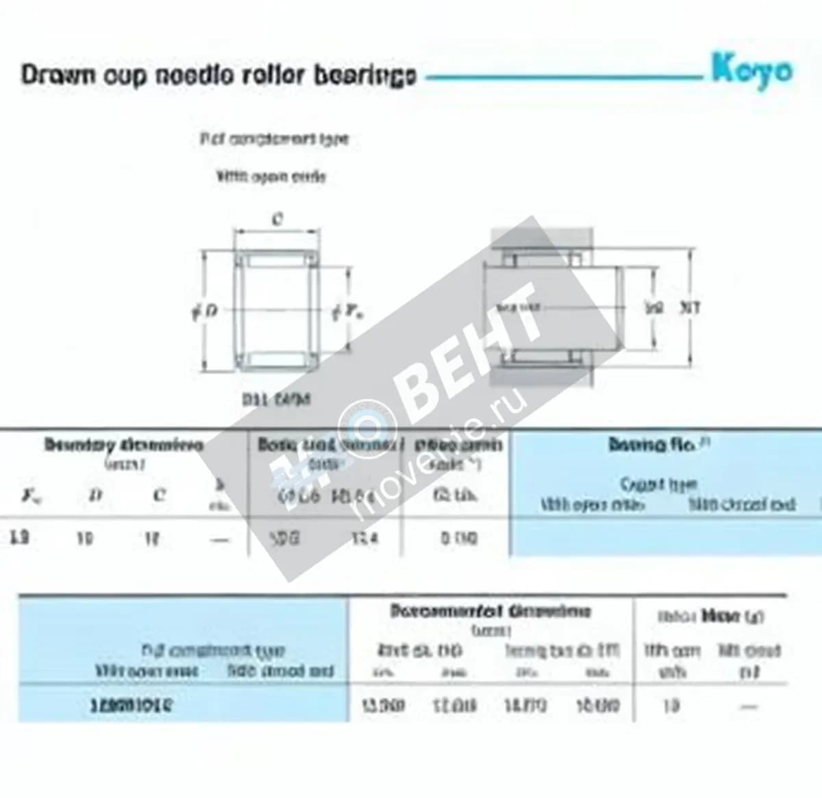 JTEKT 13BM1912-JTEKT - Image 1