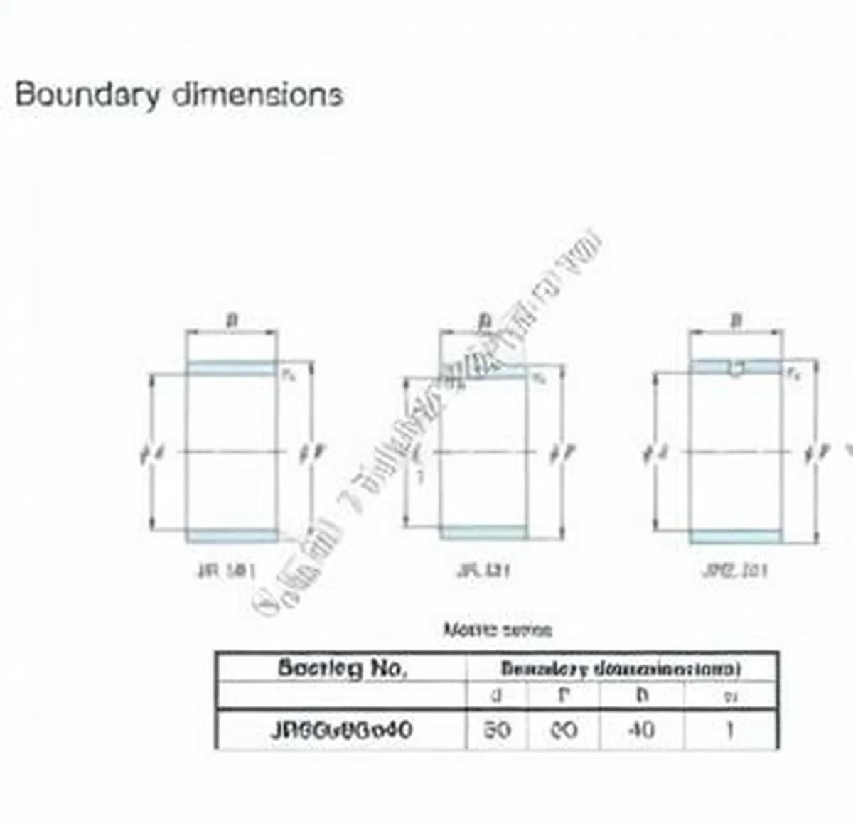 JTEKT JR50X60X40-JTEKT - Image 1