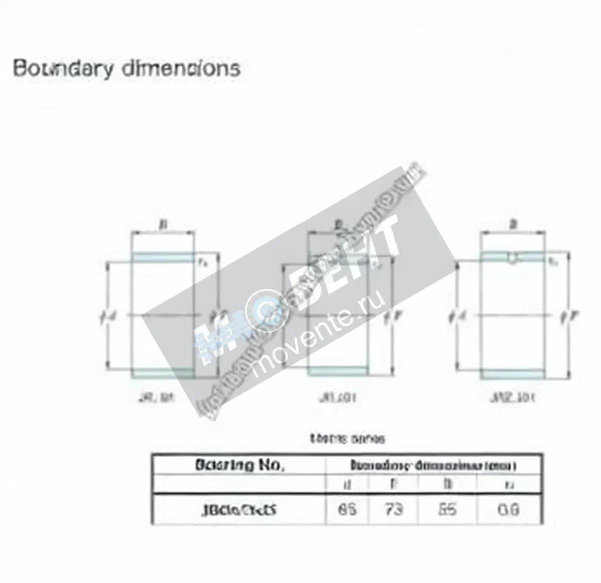 JTEKT JR65X73X25-JTEKT - Image 1