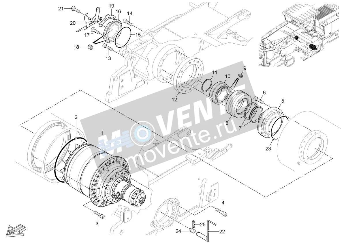 116274 подшипник Wirtgen - Image 1