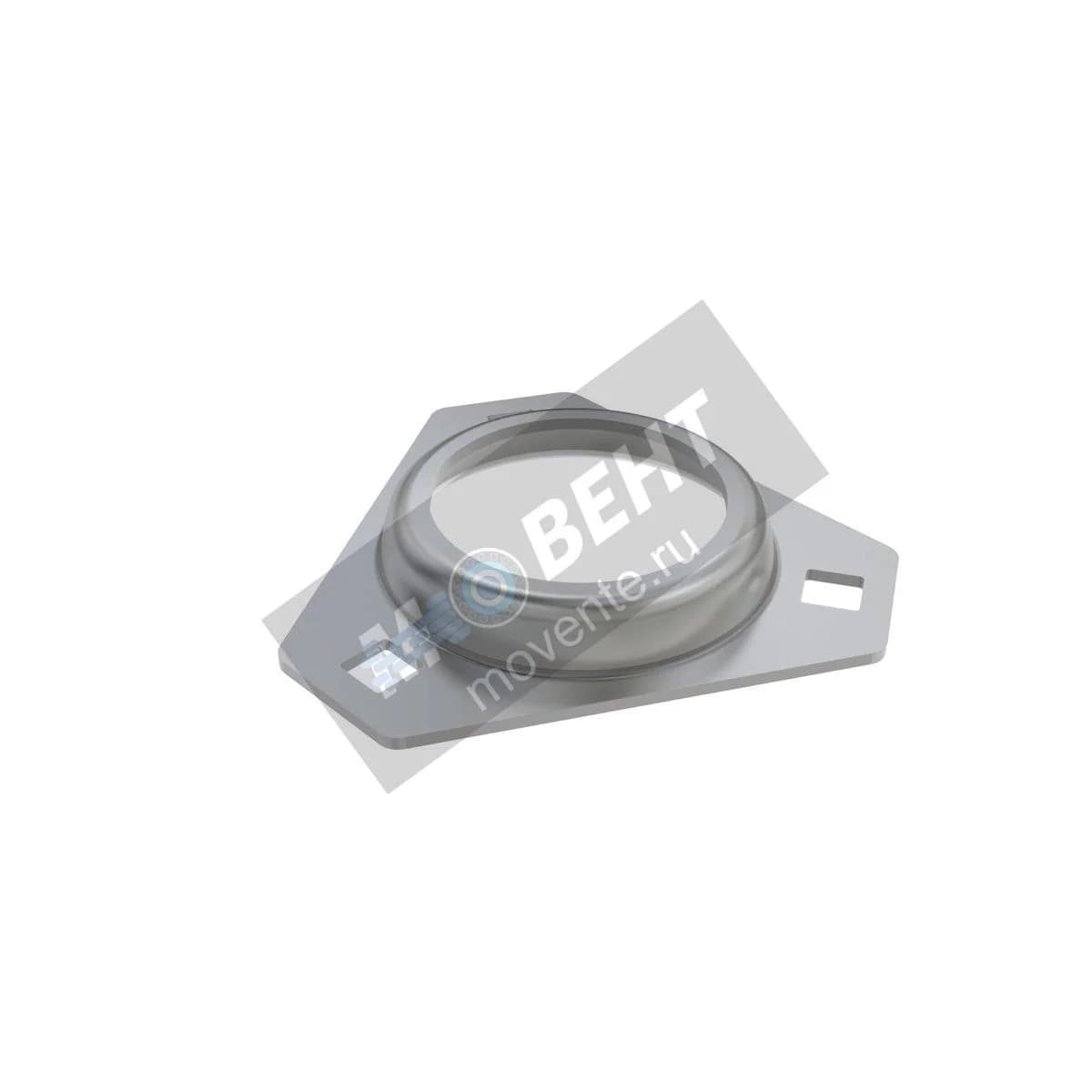 HXE89682: Трёхотверстный фланцевый корпус подшипника