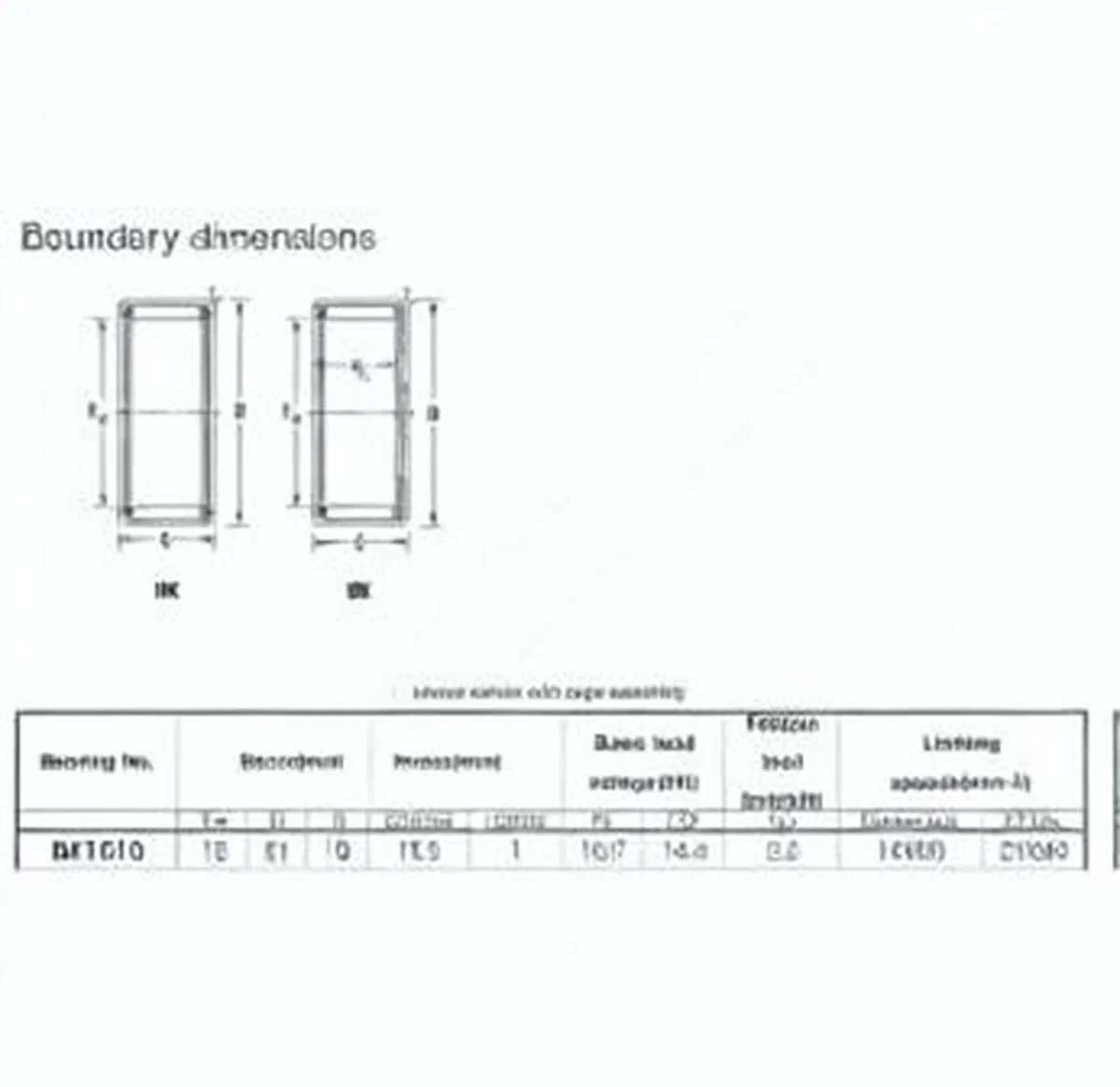 JTEKT BK1516-JTEKT - Image 1