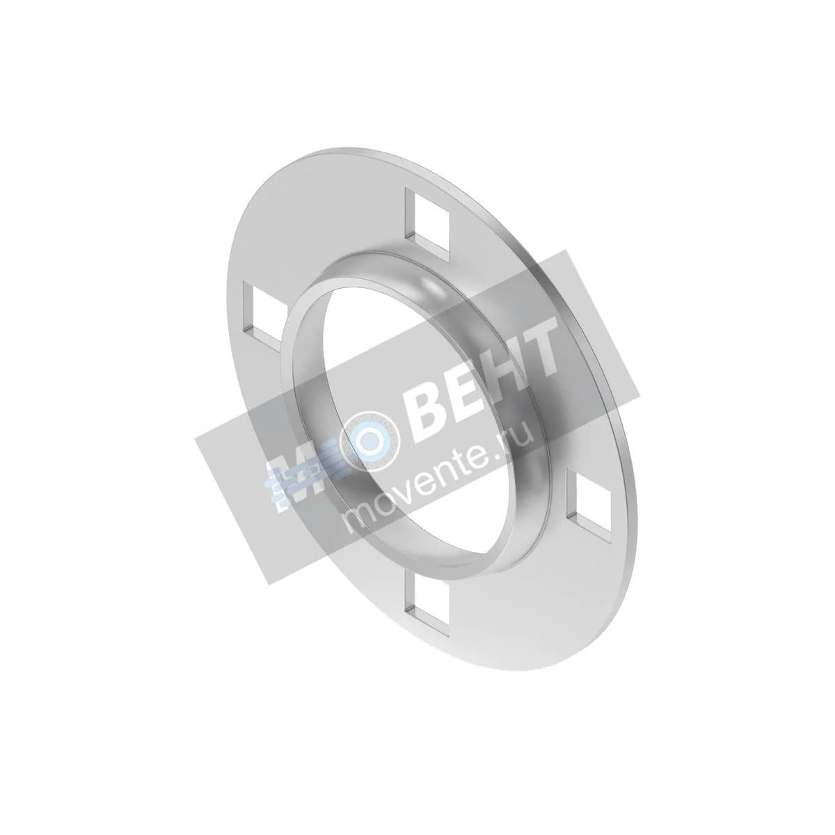 E39751: Фланцевый корпус подшипника с 4 отверстиями