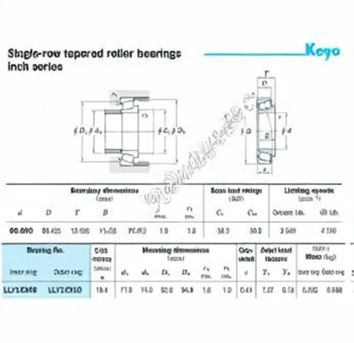 JTEKT LL713049-LL713010-JTEKT - Image 1