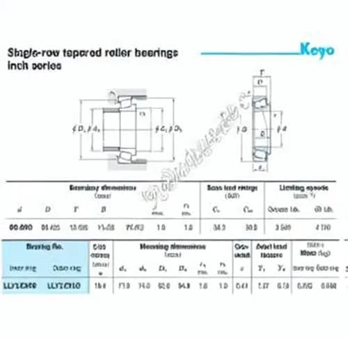 JTEKT LL713049-LL713010-JTEKT - Image 1